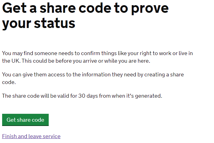 How to Get Share Code